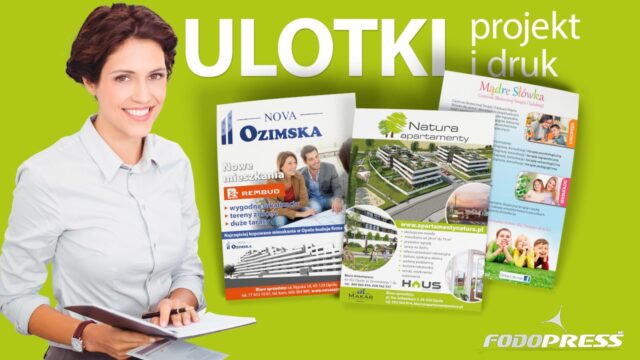 Ulotki - FODOPRESS Opole strony www internetowe SEO wordpress