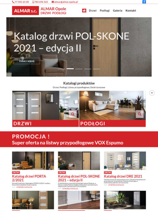 Strona www.AlmarOpole.pl