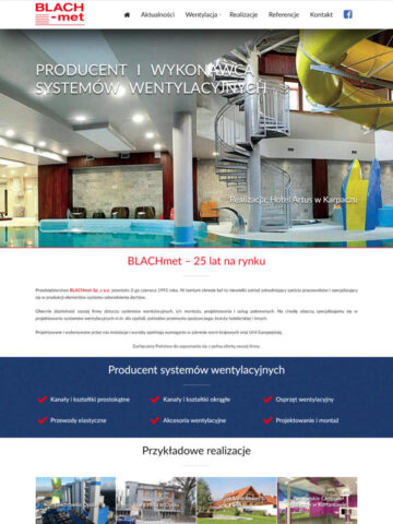 Strona www.Blachmet.com.pl