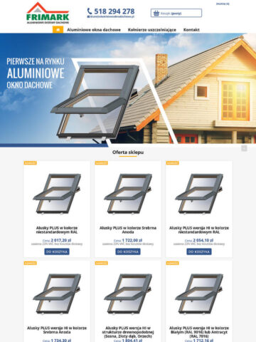 Sklep internetowy www.AluminioweOknaDachowe.pl
