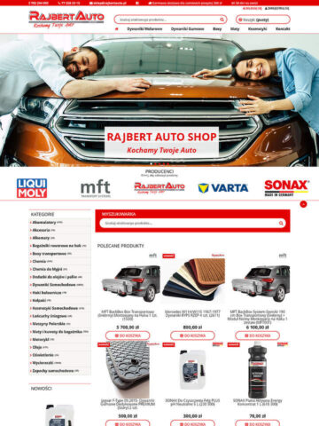 Sklep internetowy www.RajbertAuto.pl